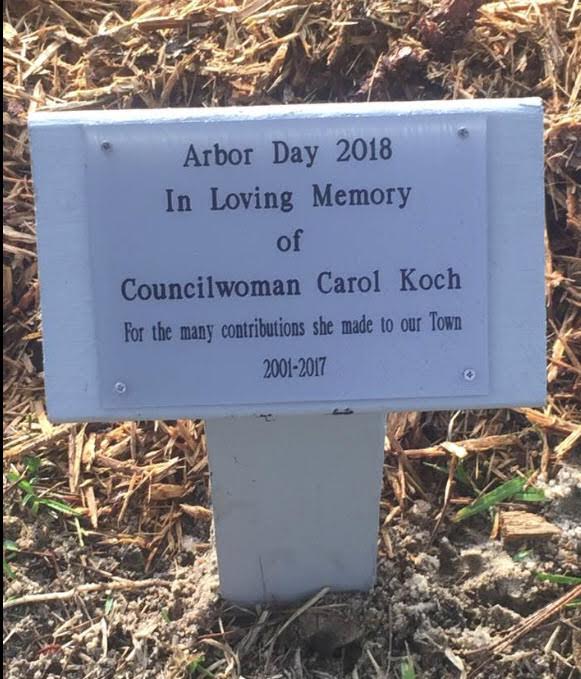 Memorial for former councilwoman Carol Koch
