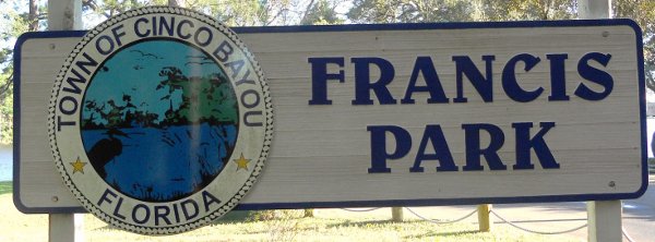 Francis Park Sign